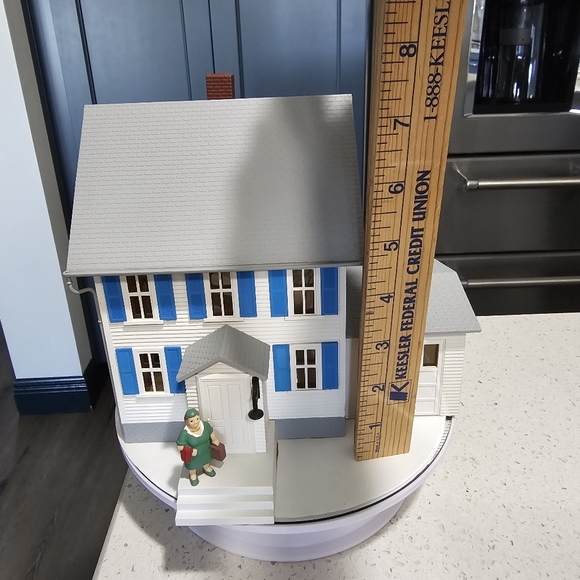 Sinatra House #6351 Train Christmas Village O-O27 Scale Original Box - Picture 3 of 17